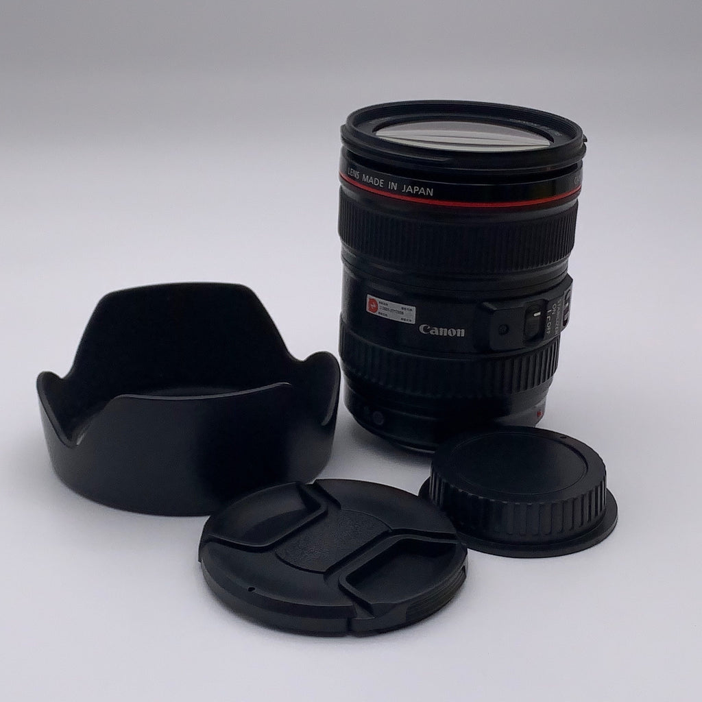 Used Canon EF 24-105mm f/4 L IS USM Camera Lens Canon EF Mount Full Frame