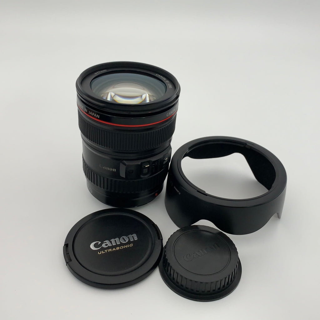 Used Canon EF 24-105mm f/4 L IS USM Camera Lens Canon EF Mount Full Frame