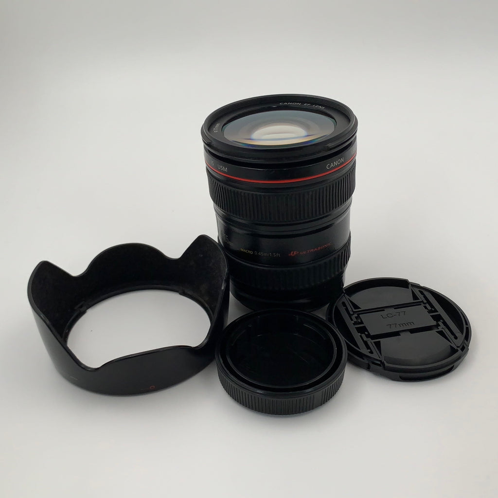Used Canon EF 24-105mm f/4 L IS USM Camera Lens Canon EF Mount Full Frame
