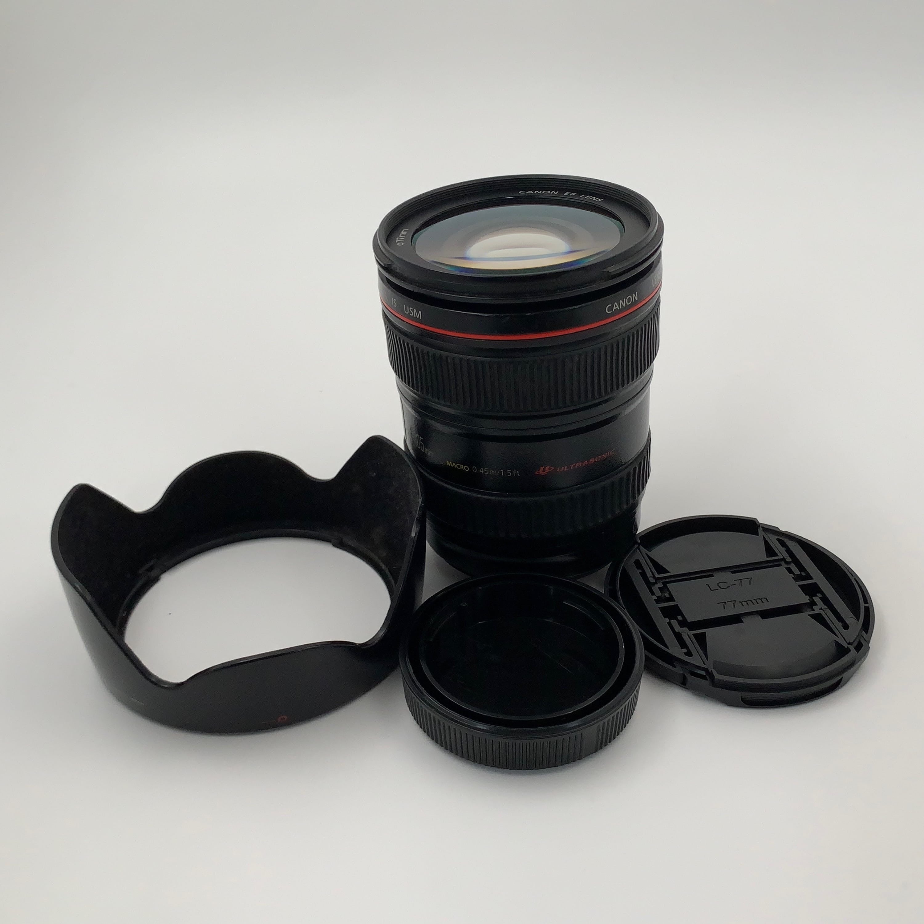 Used Canon EF 24-105mm f/4 L IS USM Camera Lens Canon EF Mount Full Frame