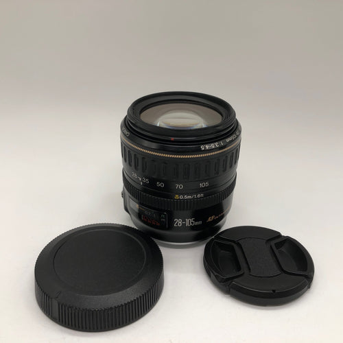 Used Canon EF 28-105mm f/3.5-4.5 USM Camera Lens Canon EF Mount Full Frame