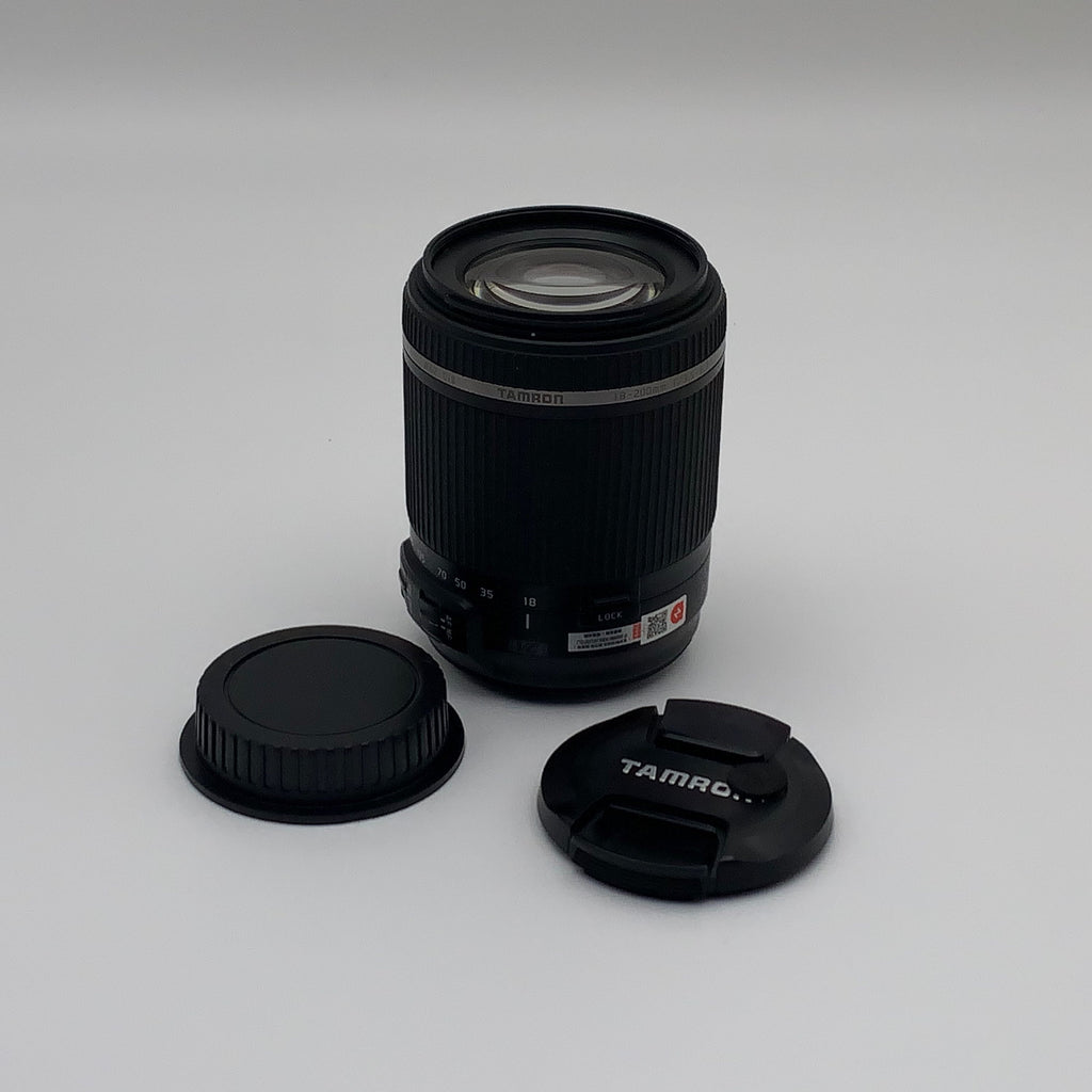 Used Tamron 18-200mm F/3.5-6.3 Di II VC (B018) Camera Lens Canon EF Mount (APS-C)
