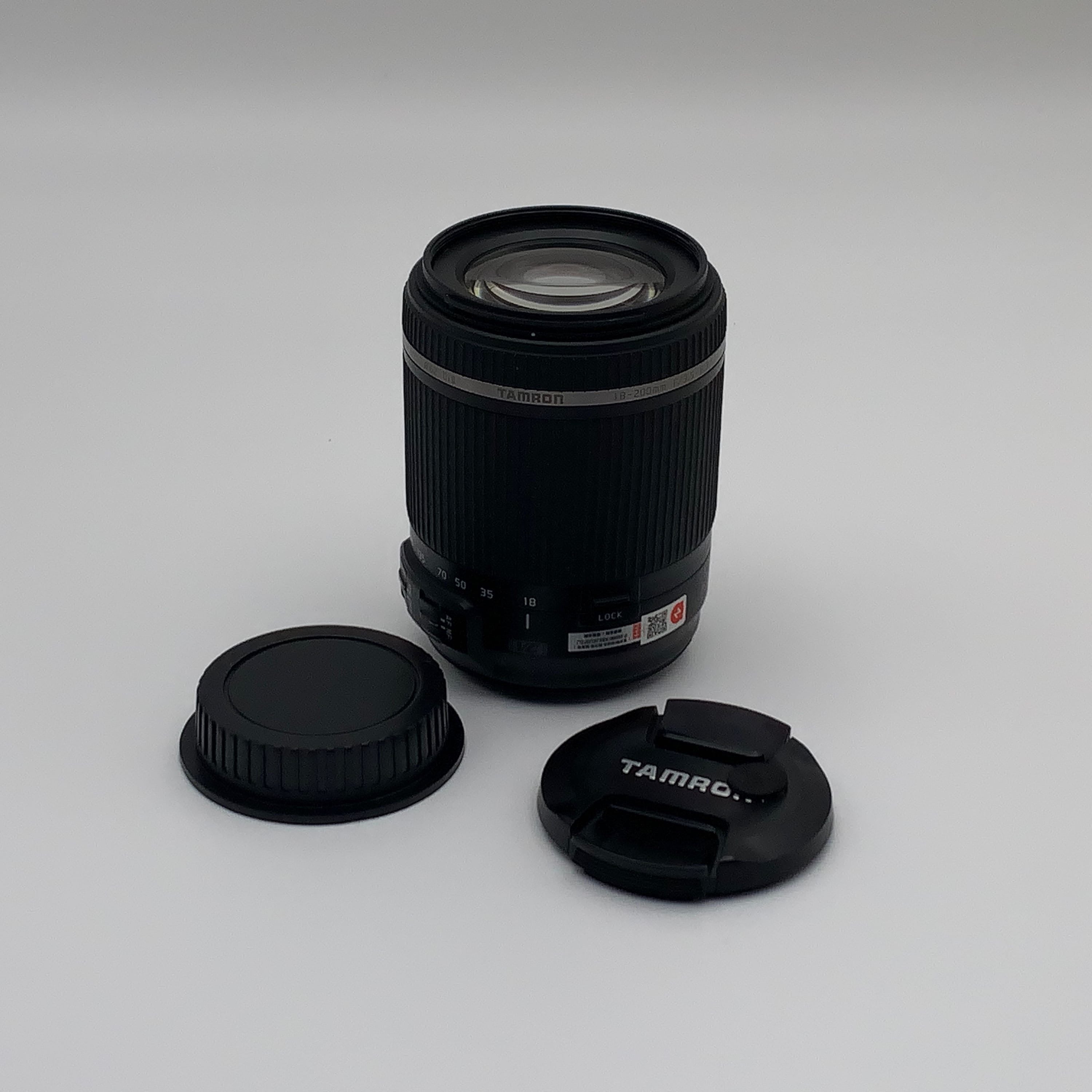 Used Tamron 18-200mm F/3.5-6.3 Di II VC (B018) Camera Lens Canon EF Mount (APS-C)