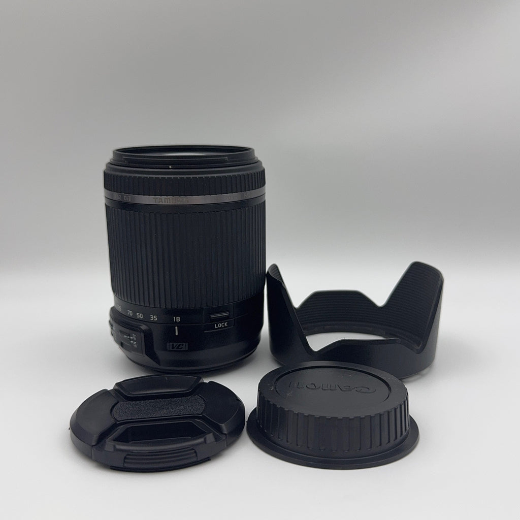 Used Tamron 18-200mm F/3.5-6.3 Di II VC (B018) Camera Lens Canon EF Mount (APS-C)
