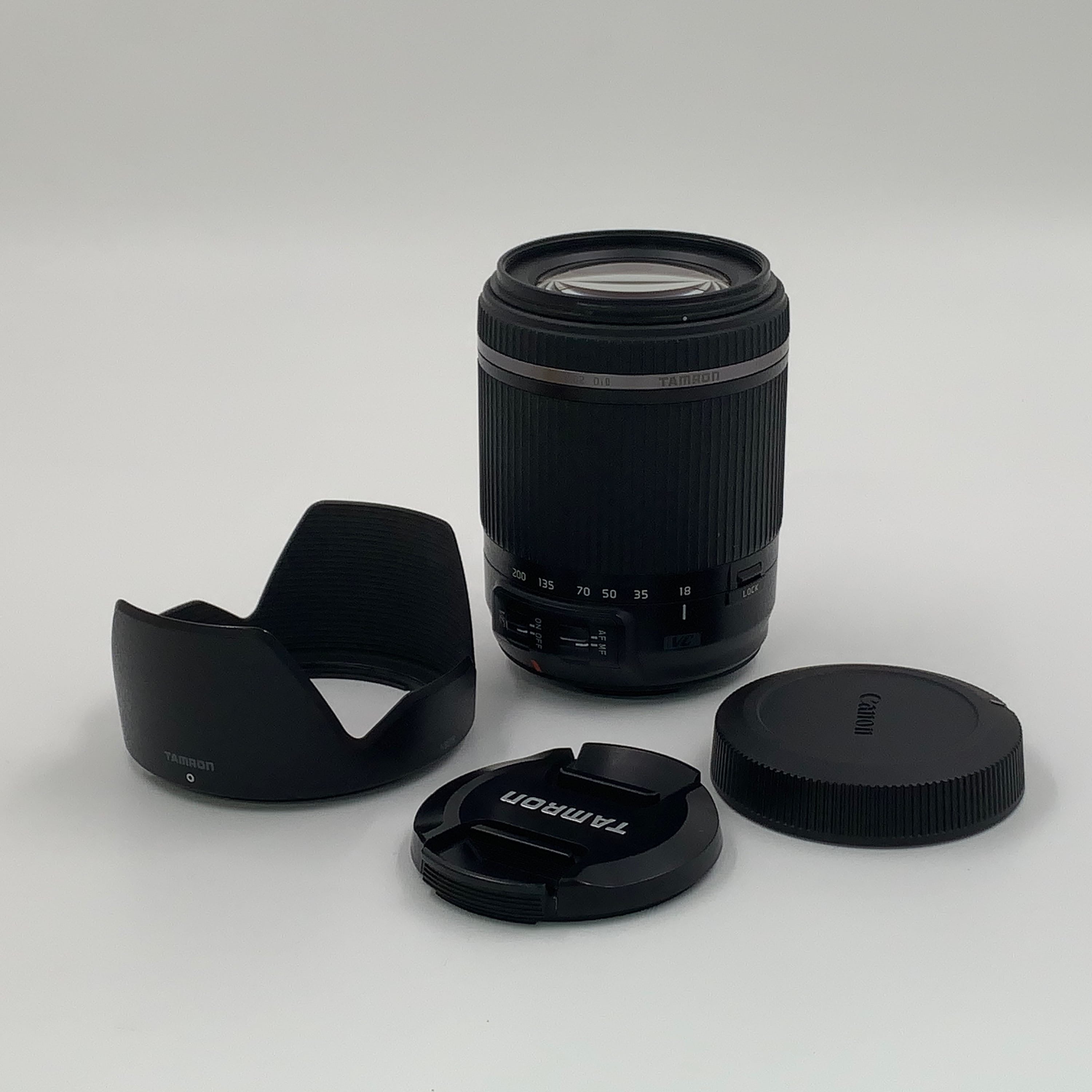 Used Tamron 18-200mm F/3.5-6.3 Di II VC (B018) Camera Lens Canon EF Mount (APS-C)