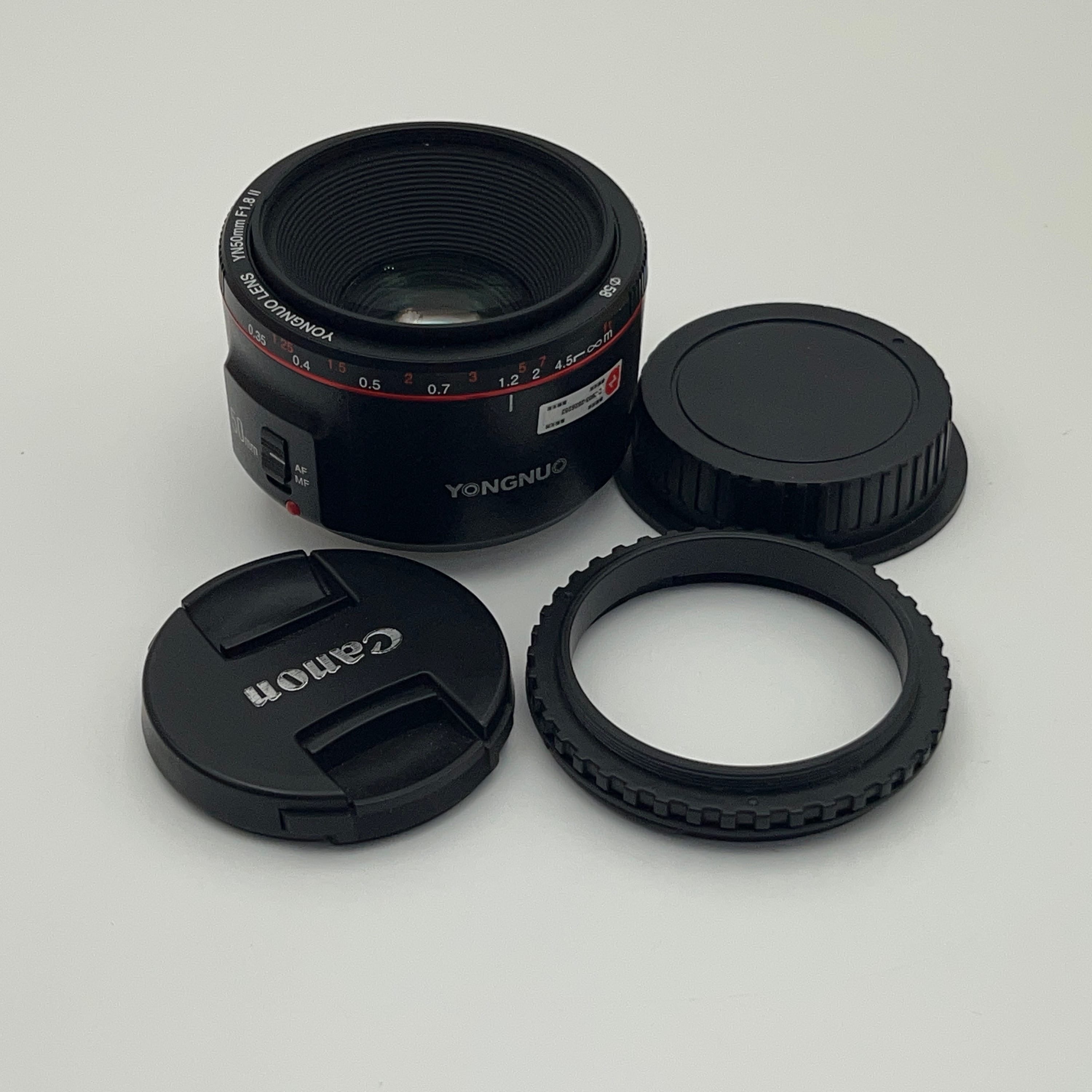 Used Yongnuo 50mm f/1.8 II Lens Fit for Canon EF Mount (Full-Frame)