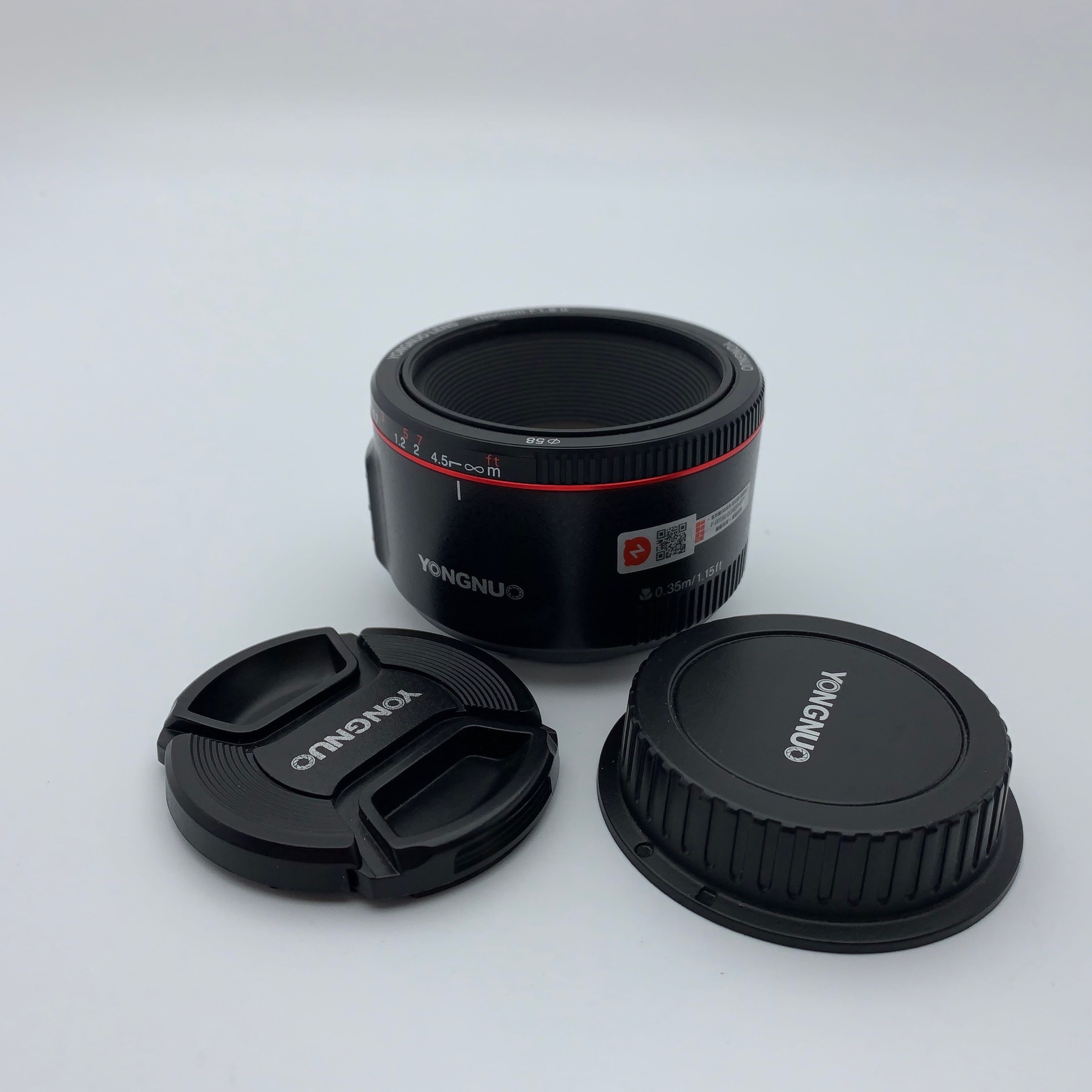 Used Yongnuo 50mm f/1.8 II Lens Fit for Canon EF Mount (Full-Frame)
