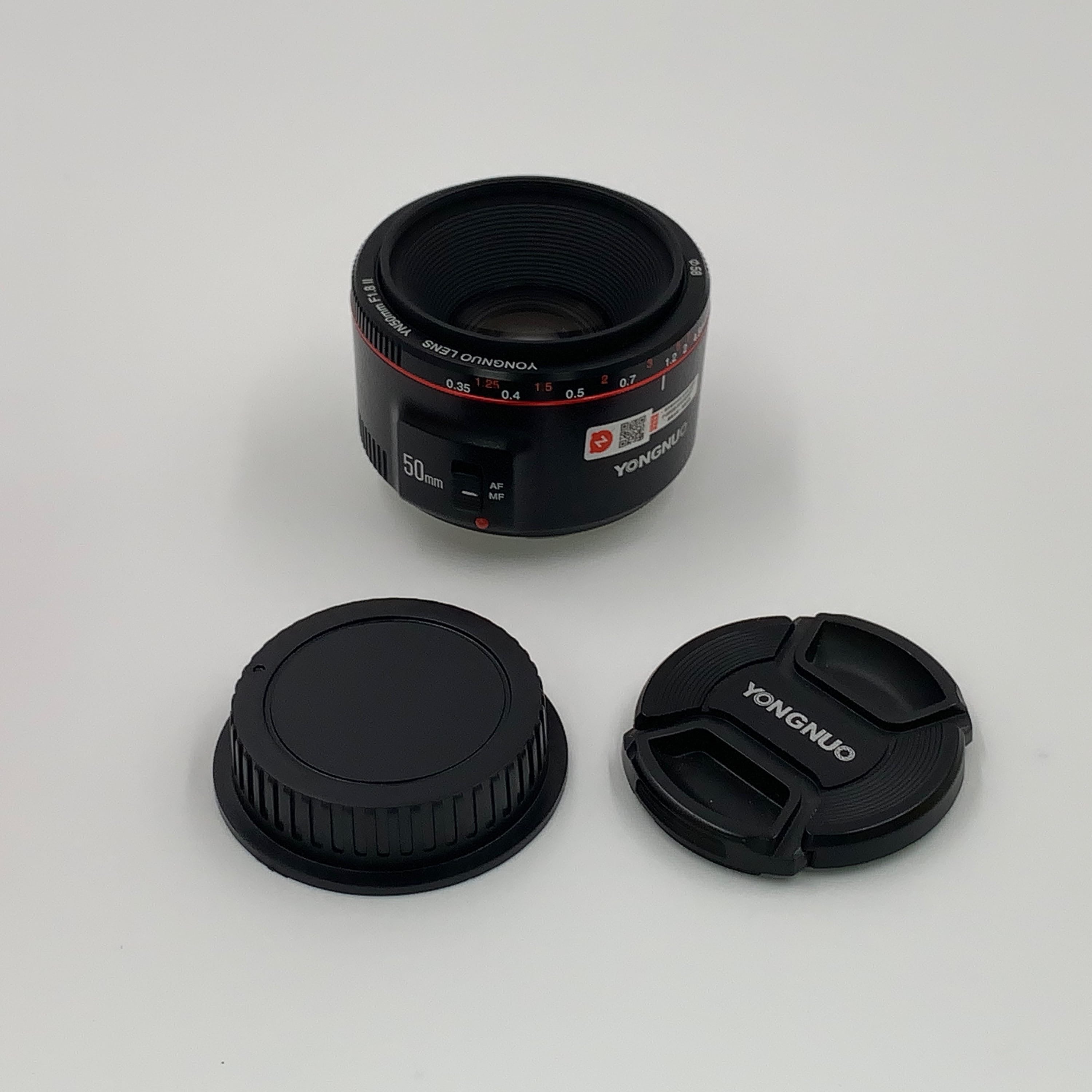 Used Yongnuo 50mm f/1.8 II Lens Fit for Canon EF Mount (Full-Frame)